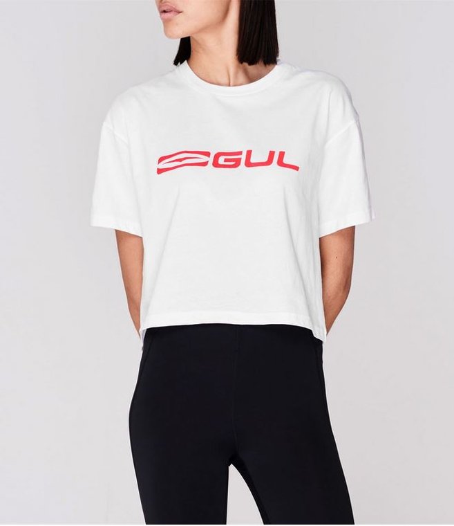 Gul Crop T-Shirt Ladies
