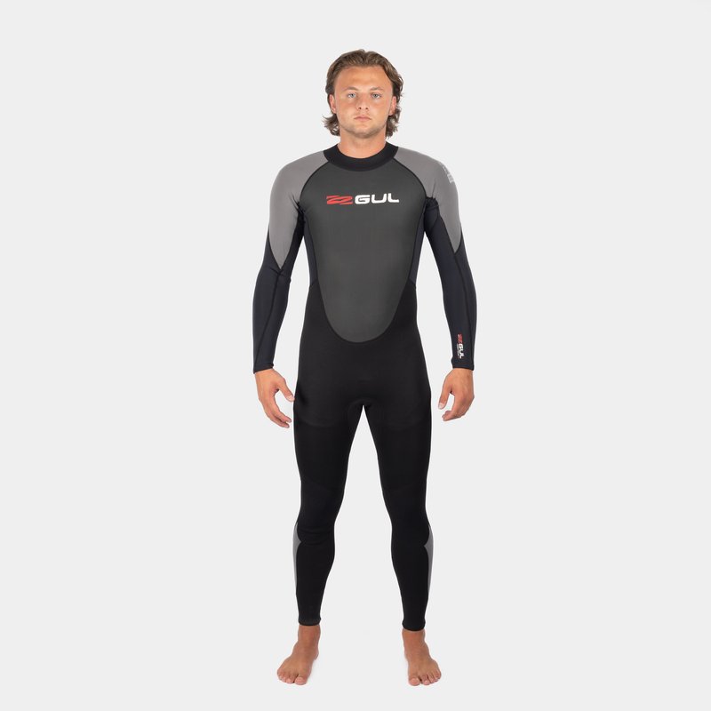 Gul Mens Full Wetsuit High Neck Long Sleeves Diving Swimming Scuba Snorkelling 