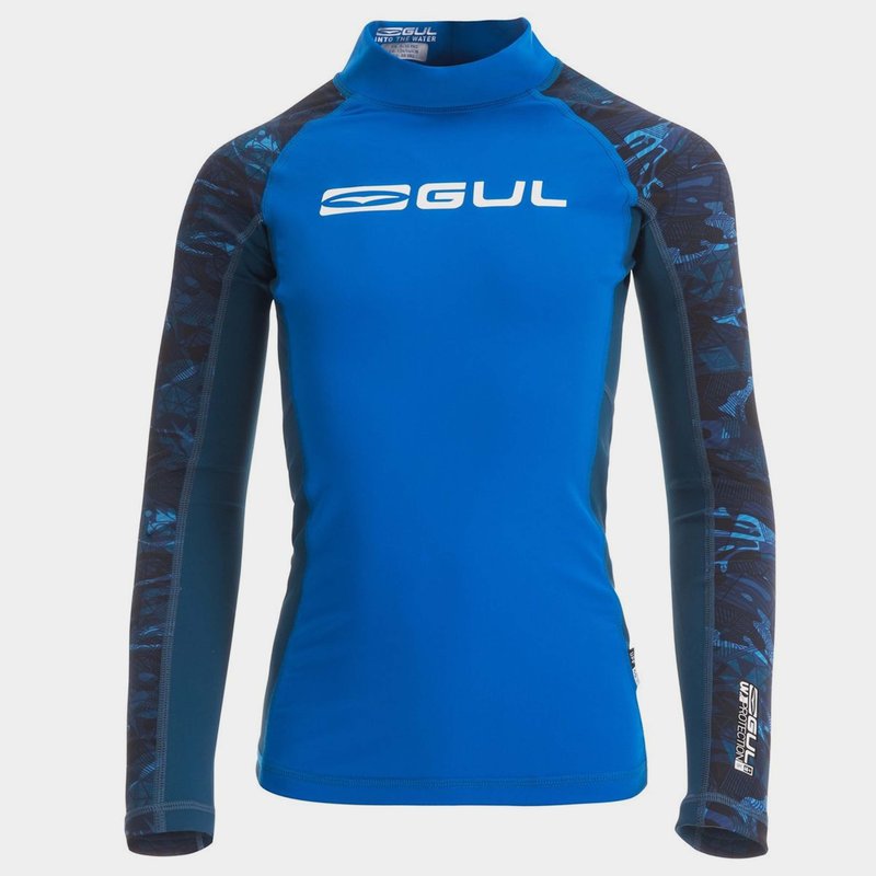 GUL Long Sleeve Rash Vest Juniors