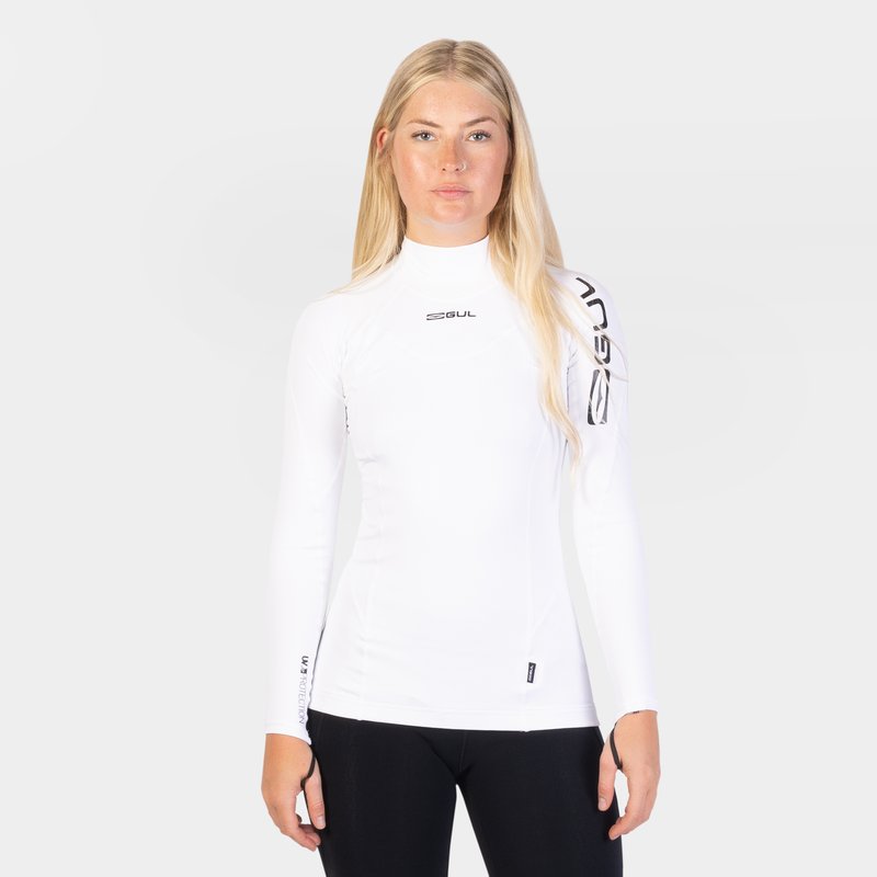 GUL UV Protection Flatlock Long Sleeve Rash Vest