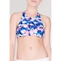High Neck Crop Bikini Top Ladies