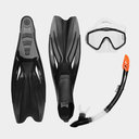 Mask Snorkel And Fin Set Adults