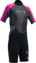 G-Force Junior Girls 3mm Flatlock Shorti