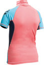 GIRLS FL SHORT SLEEVE RASHGUARD