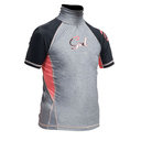GIRLS FL SHORT SLEEVE RASHGUARD