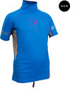 GIRLS FL SHORT SLEEVE RASHGUARD