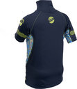 GIRLS FL SHORT SLEEVE RASHGUARD