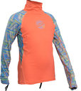 GIRLS FL LONG SLEEVE RASHGUARD