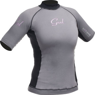 Evotherm Ladies Flatlock Short Sleeve Rashguard