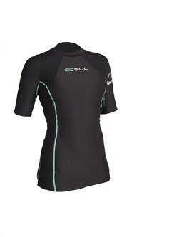 short sleeve thermal top ladies