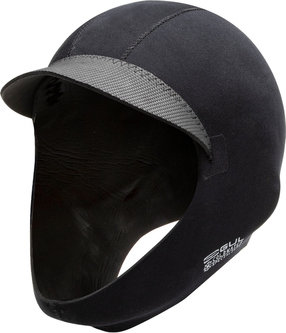 PEAKED 3MM METALITE SURF CAP