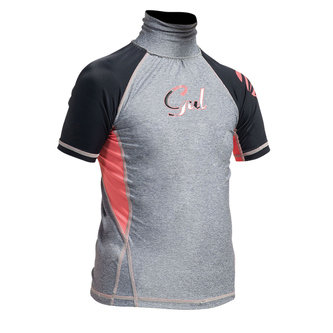 GIRLS FL SHORT SLEEVE RASHGUARD