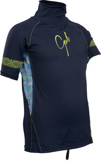 GIRLS FL SHORT SLEEVE RASHGUARD