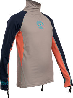 GIRLS FL LONG SLEEVE RASHGUARD