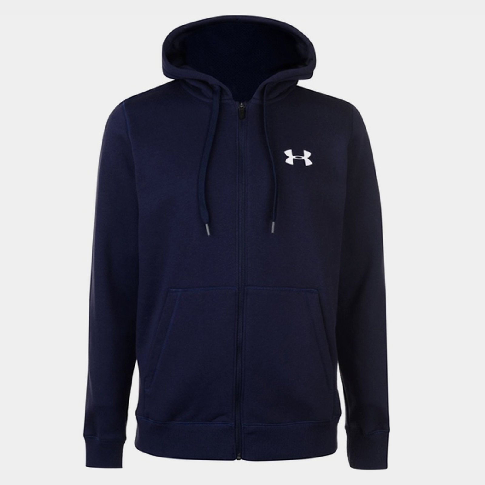 UA Rival Fleece Full Zip Hoodie Mens