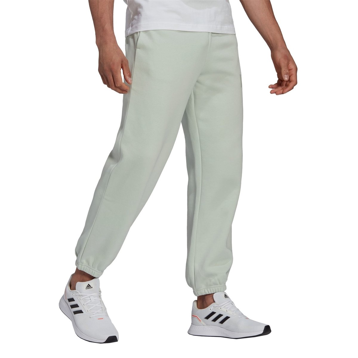 Essentials Feelvivid Cotton Fleece Straight Leg Jo Joggers Mens