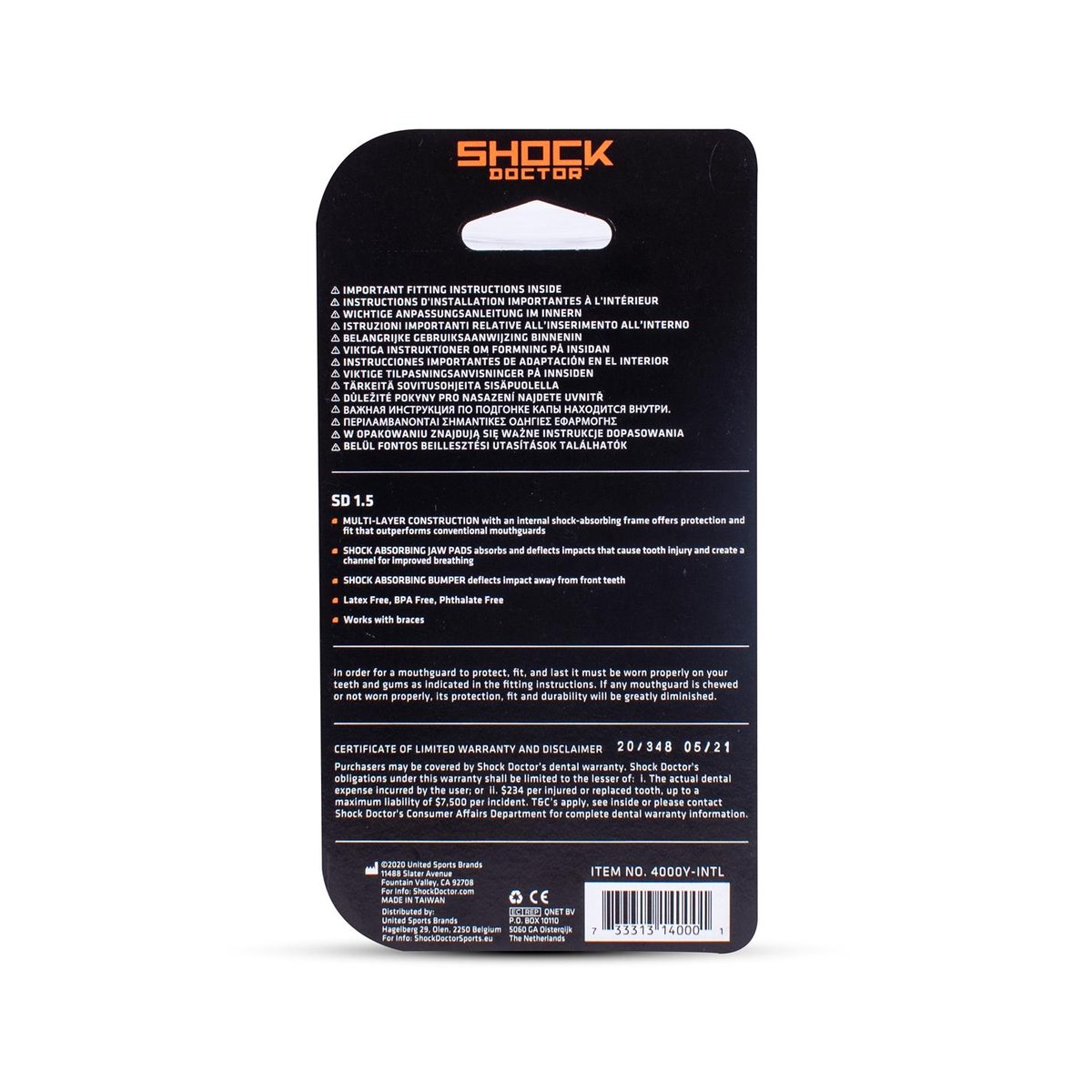 Doctor 1.5 Mouth Guard Juniors