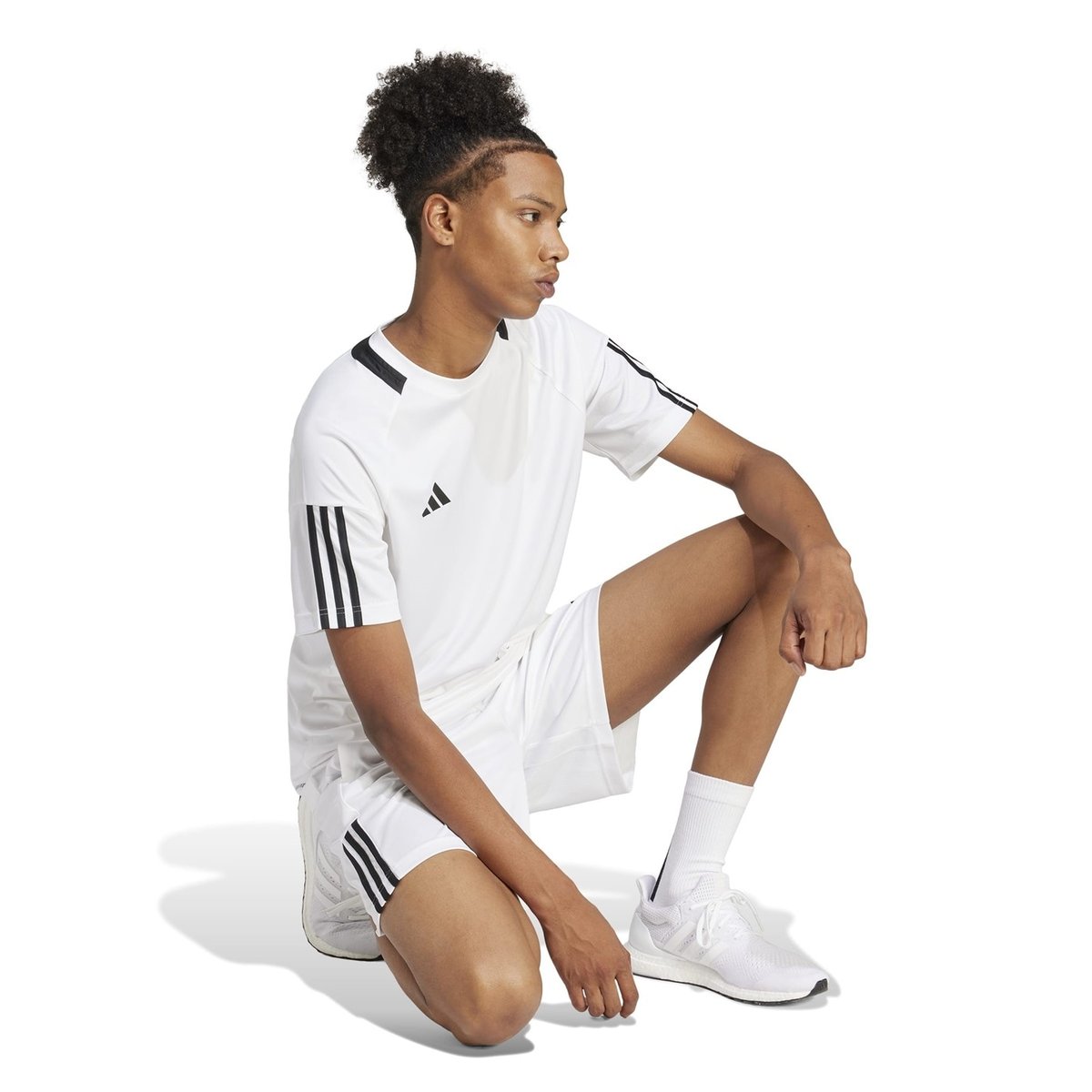 3 Stripe Sereno T-Shirt Mens