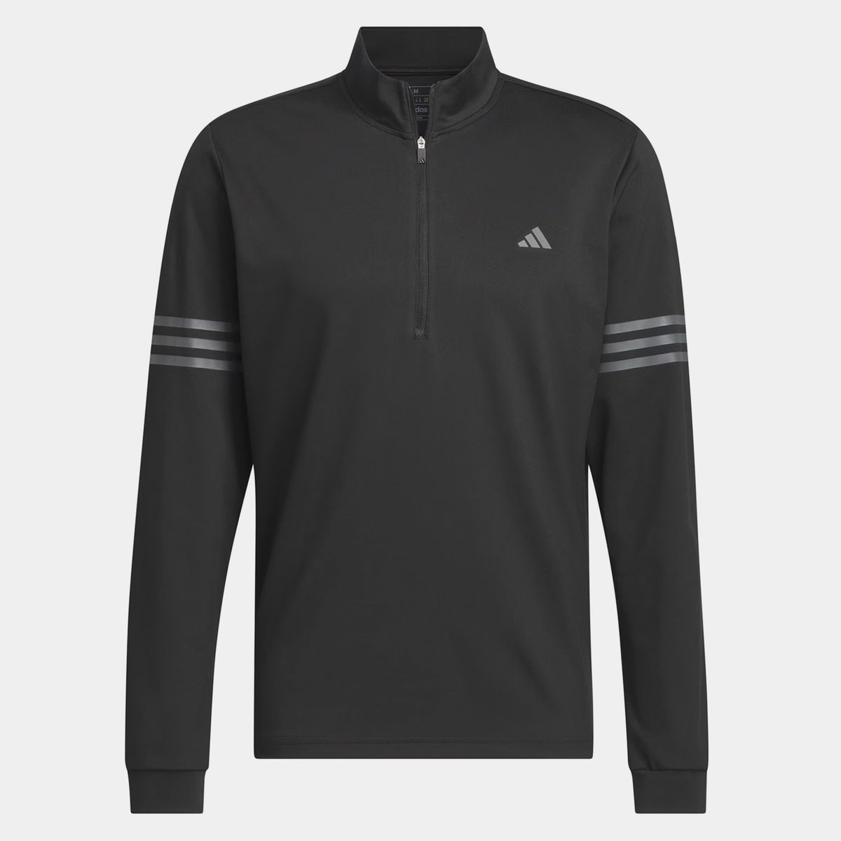 3 Stripe Zip Top Mens
