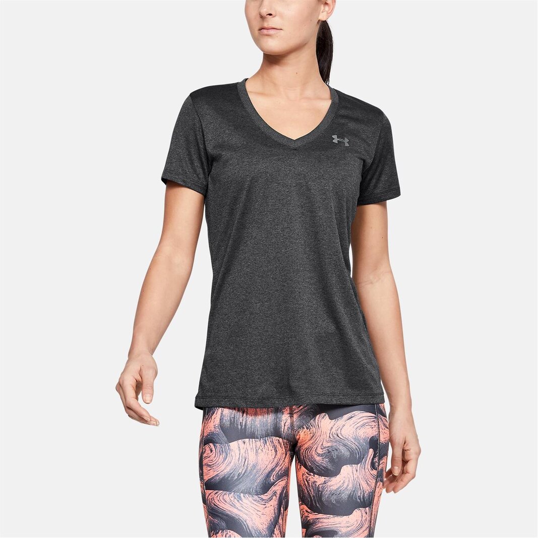 Tech™ V Neck Short Sleeve Womens