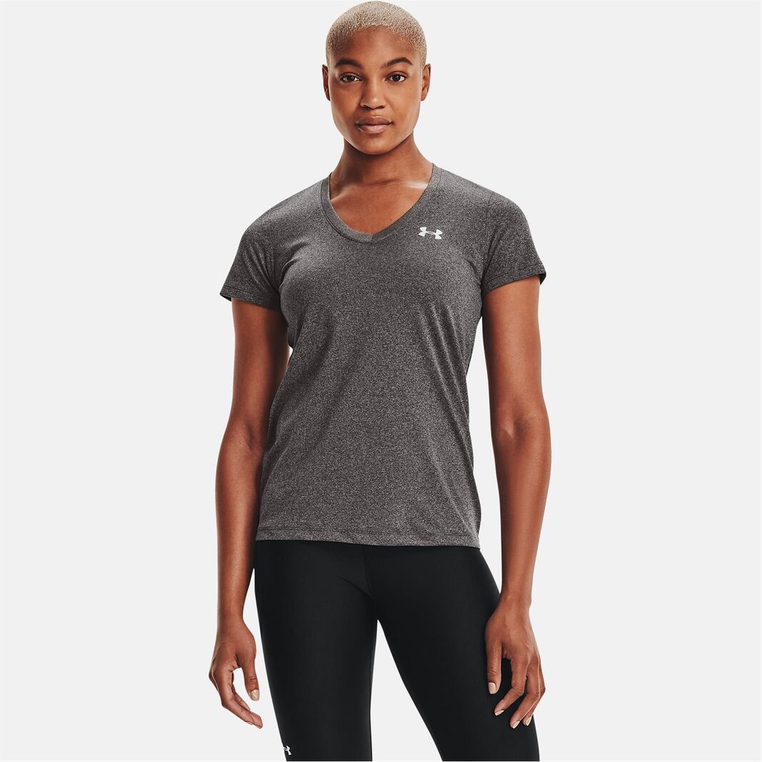 Tech™ V Neck Short Sleeve Womens