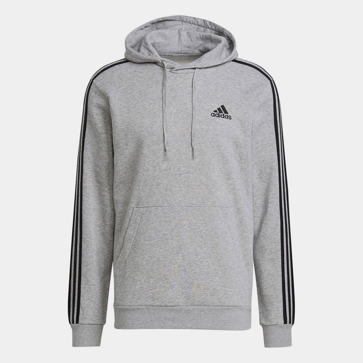 Fleece 3 Stripes Hoodie Mens