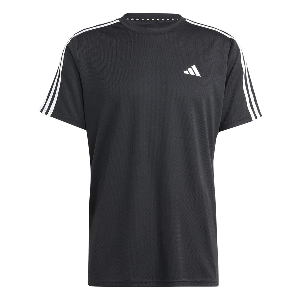3 Stripe Essentials Training T-Shirt Mens