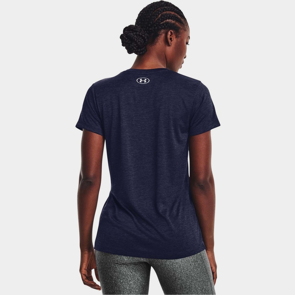 Tech™ Twist V Neck Short Sleeve Womens