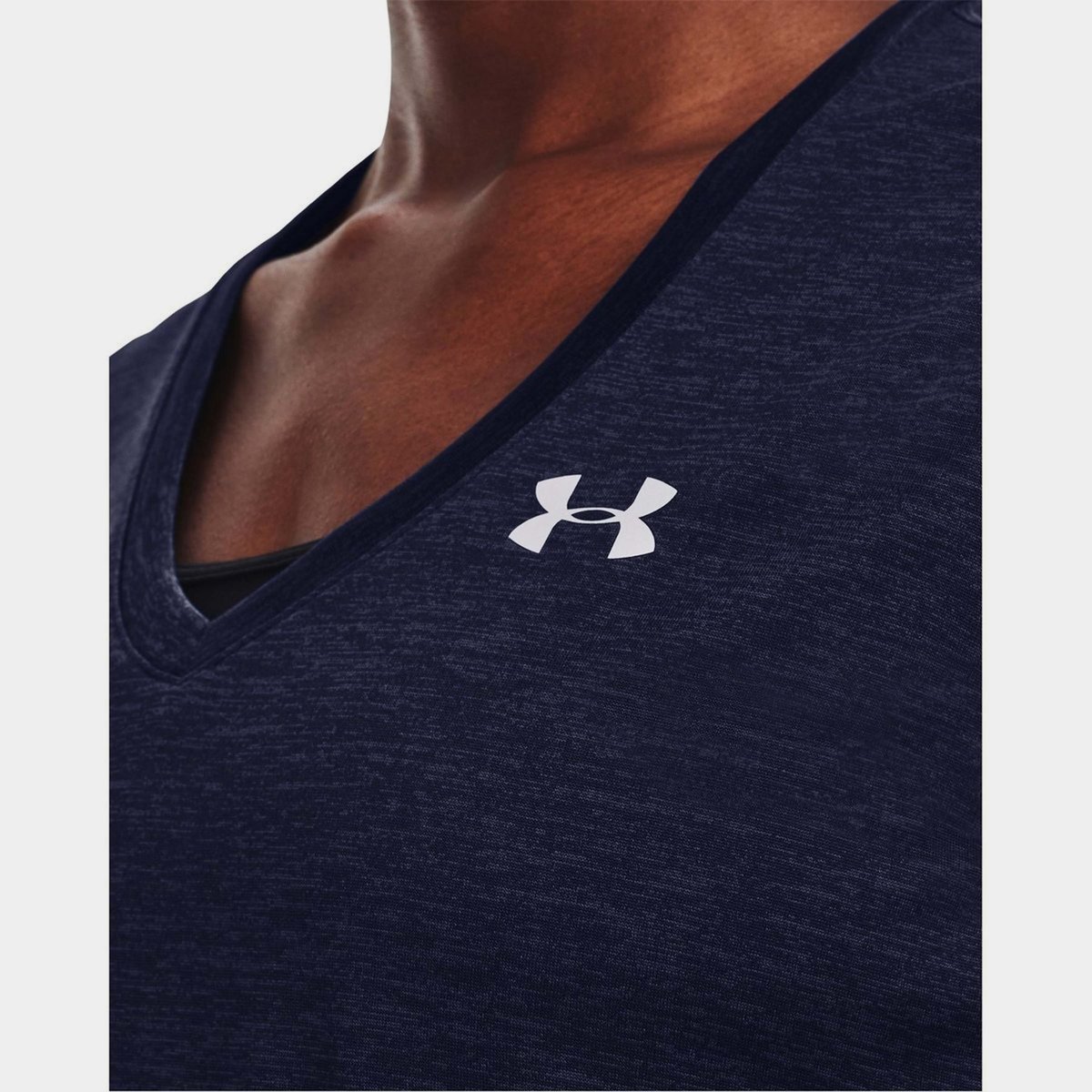 Tech™ Twist V Neck Short Sleeve Womens