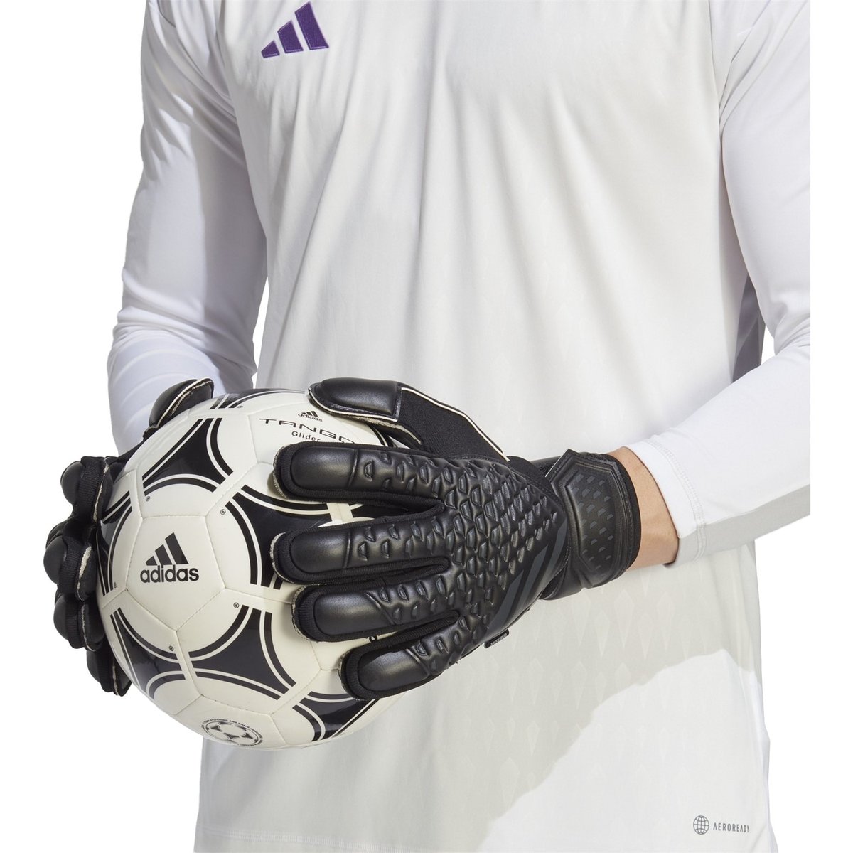 Predator Match Fingersave Goalkeeper Gloves Adults