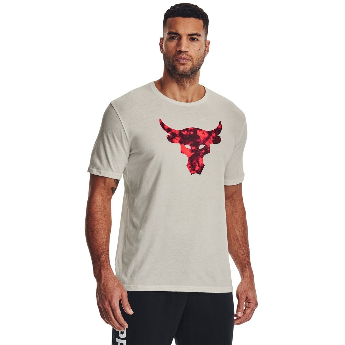 UA Project Rock Brahma Bull T Shirt Mens