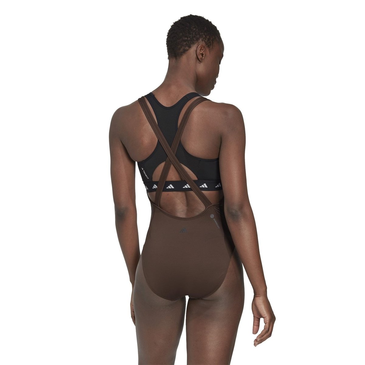 Train Icons 3 Stripe Leotard Womens