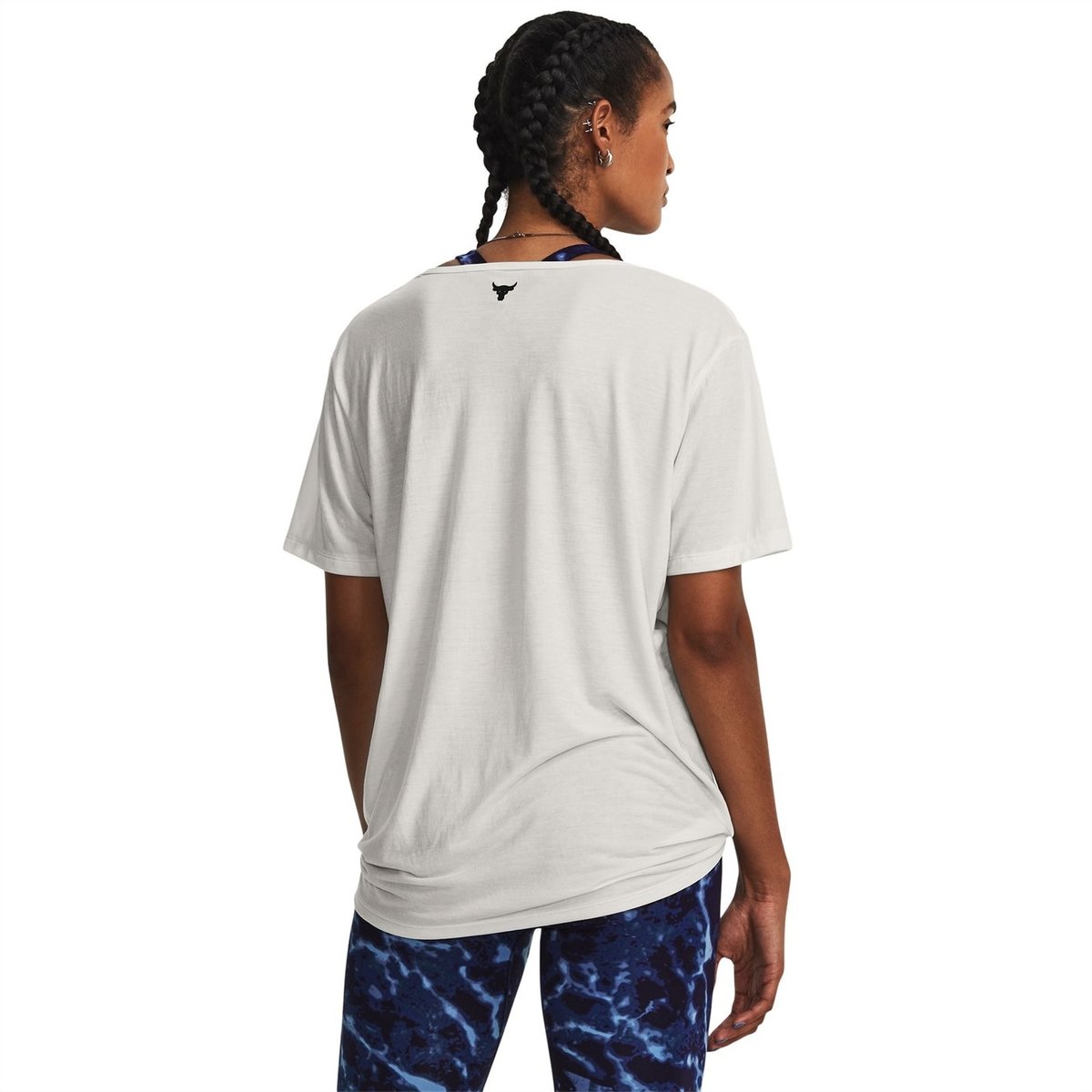 Armour Pjt Rck Completer Deep V T Gym Top Womens