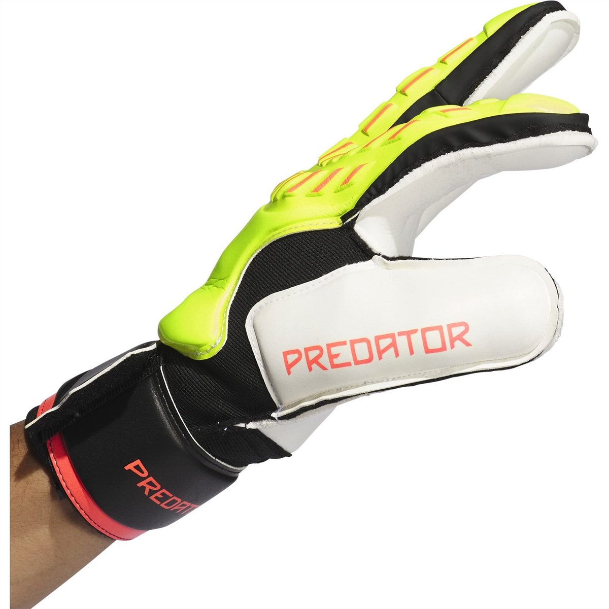 Predator Match Fingersave Goalkeeper Gloves Adults
