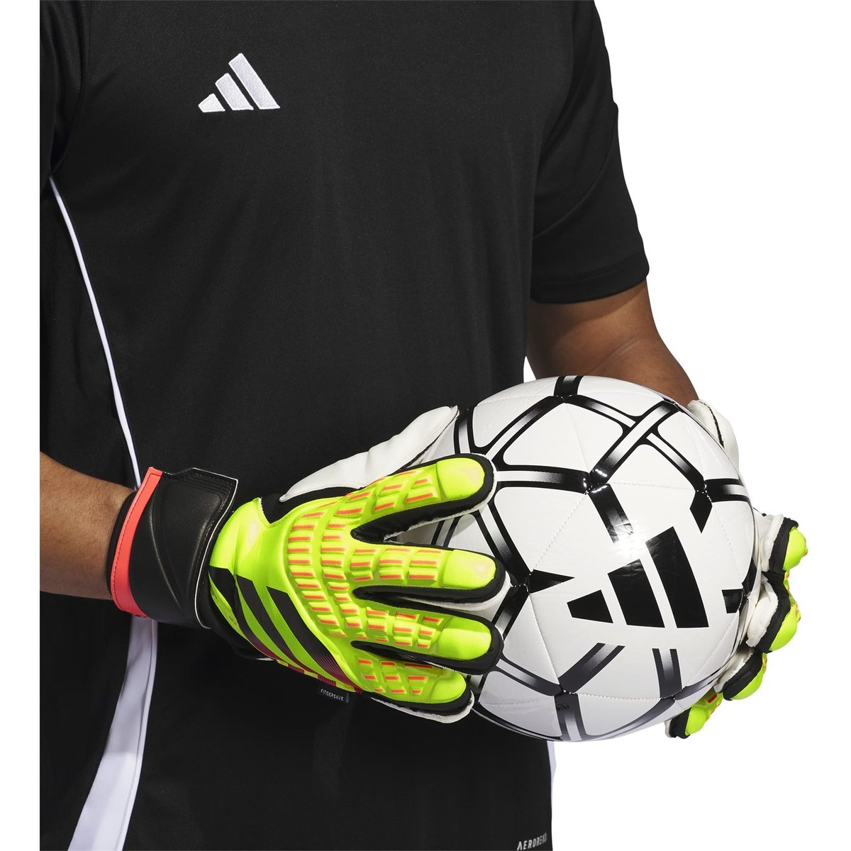 Predator Match Fingersave Goalkeeper Gloves Adults