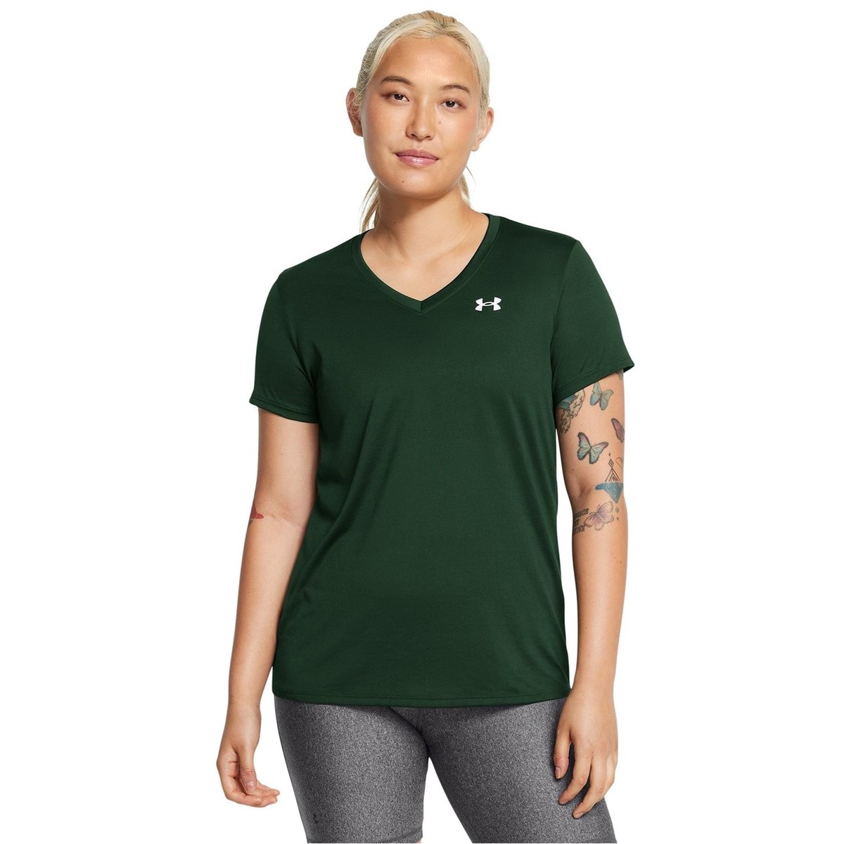 Tech™ V Neck Short Sleeve Womens