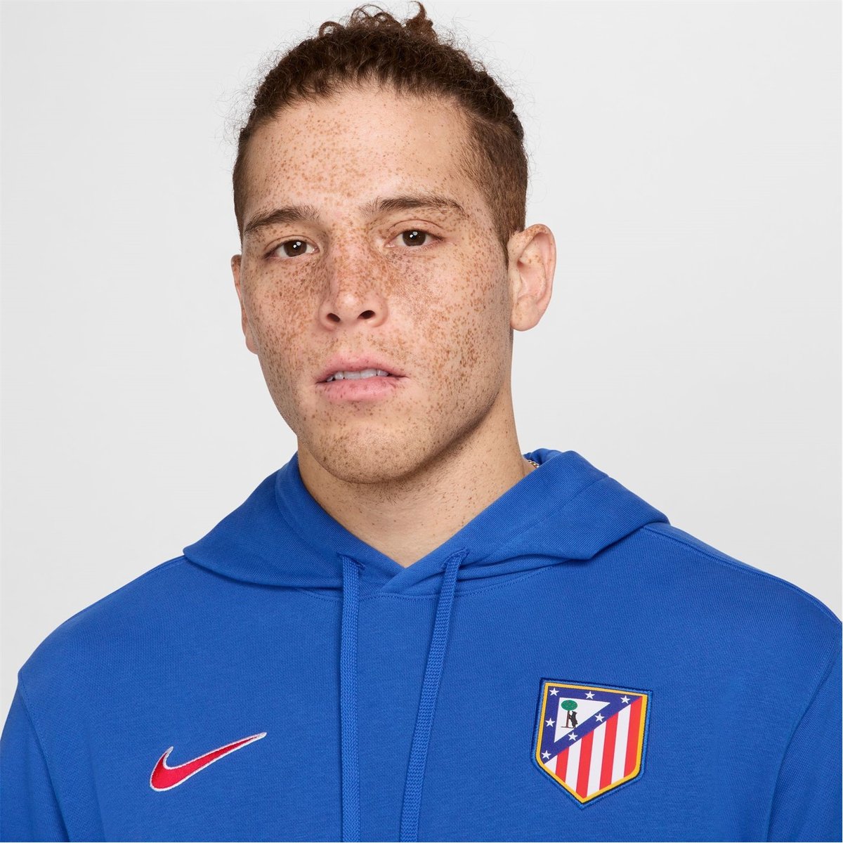 Atlético Madrid Pull Over Hoodie 2024 2025 Adults