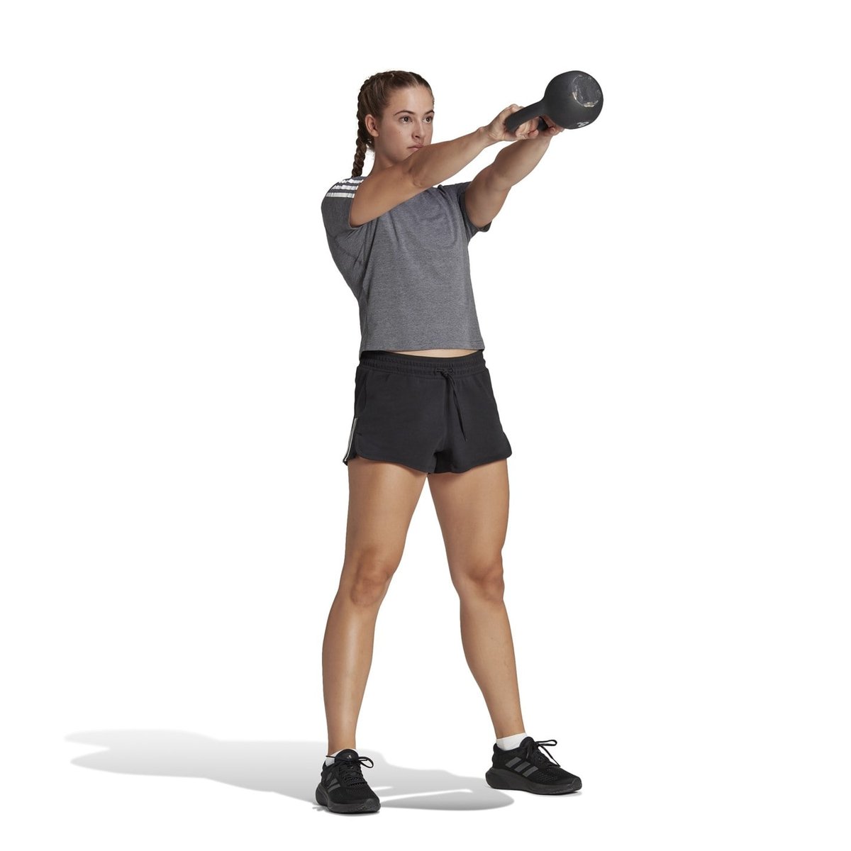 Train Essentials 3 Stripe Pacer Shorts Womens
