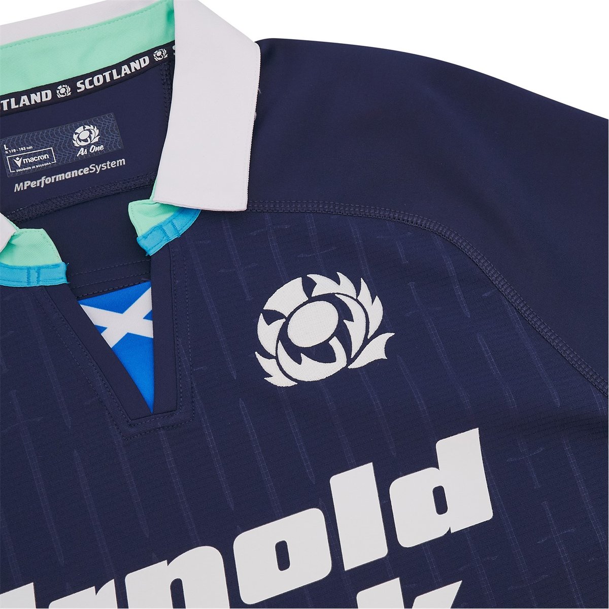 Scotland 24/25 Authentic Home Rugby Shirt Mens