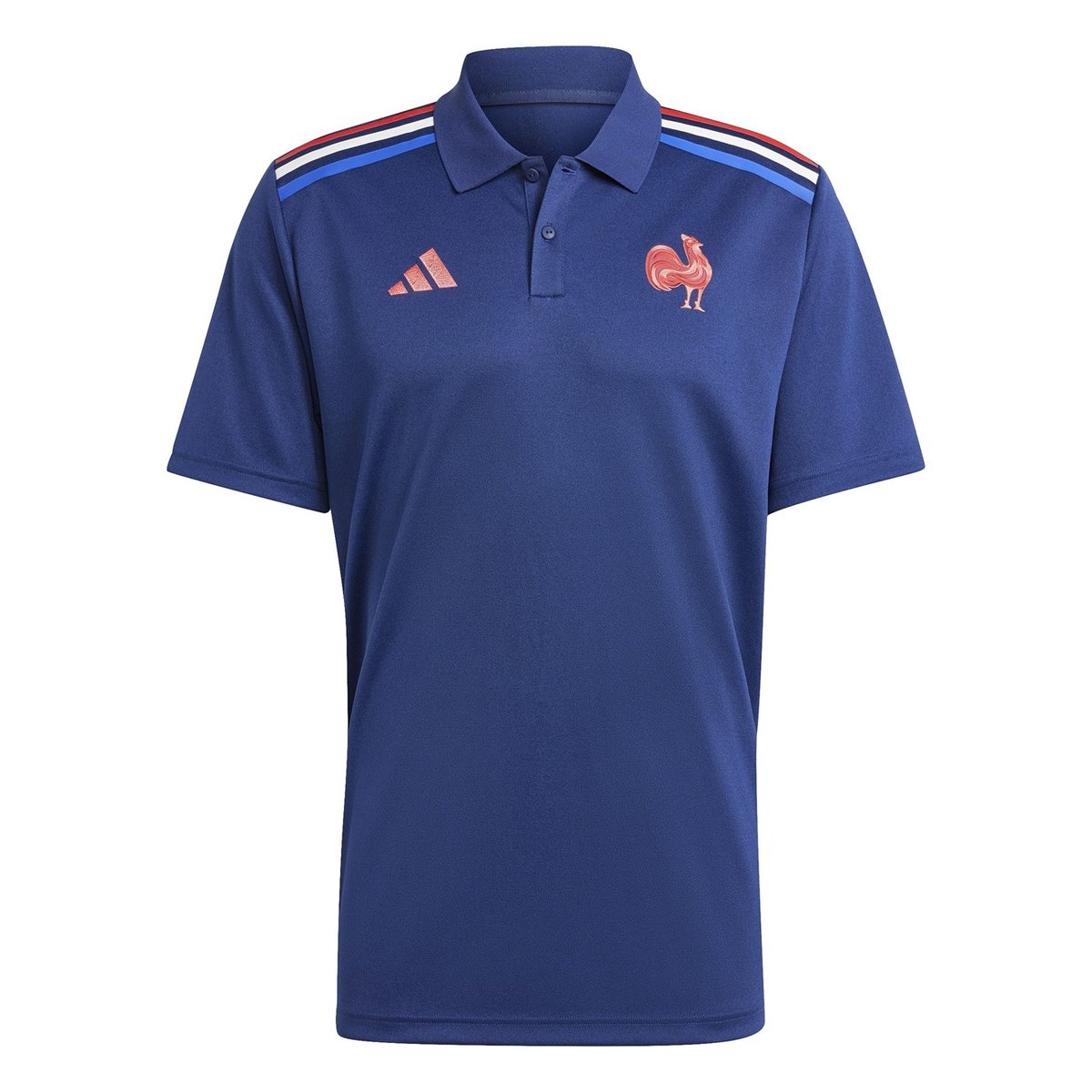 France 24/25 Home Polo Shirt Mens