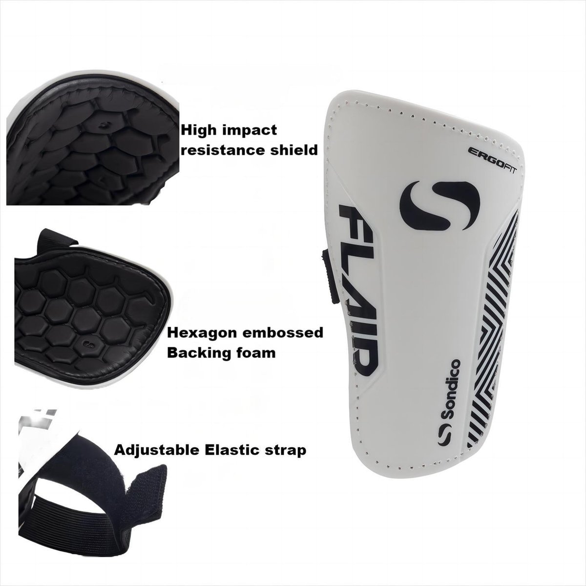 Flair Slip Shin Guards