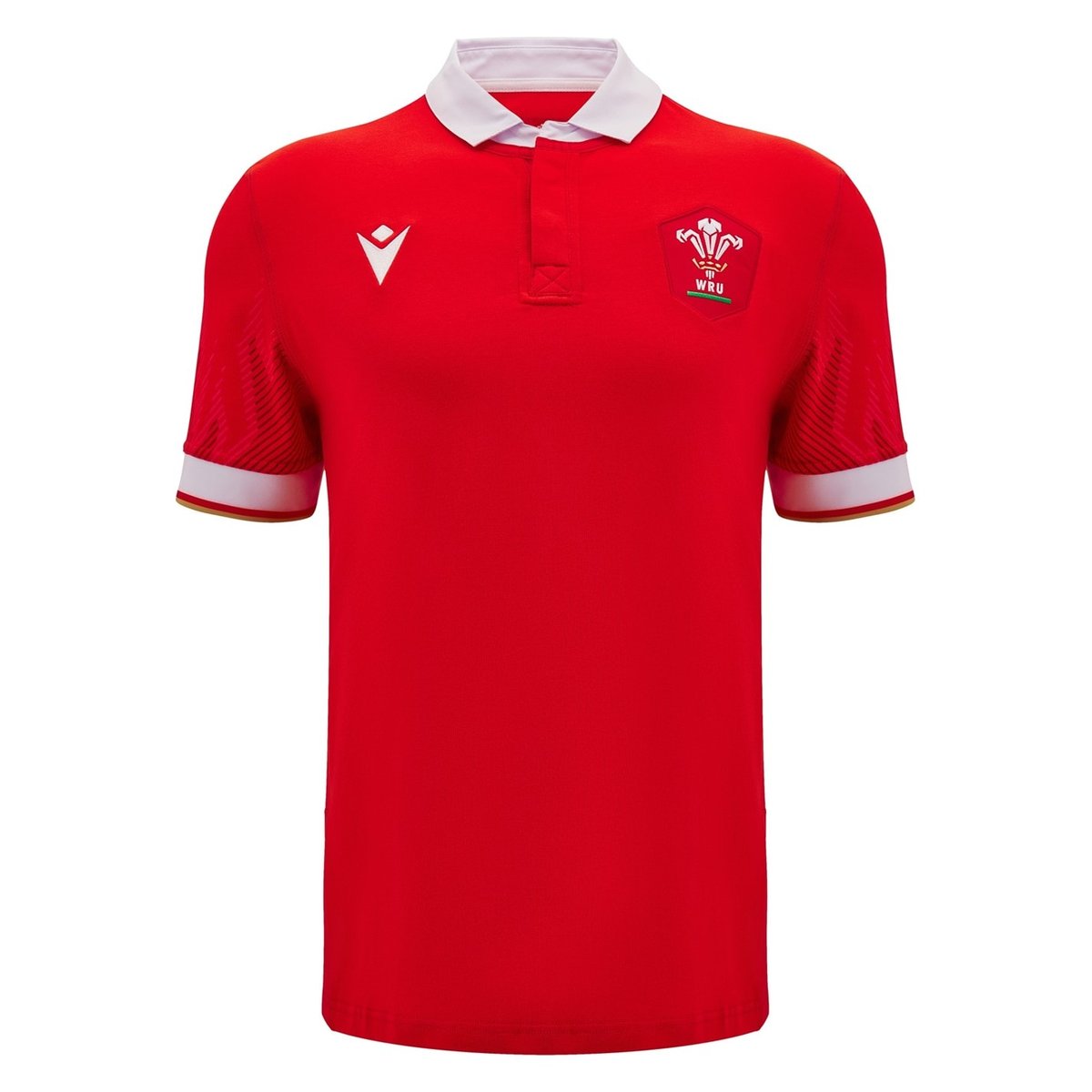 Wales 24/25 Home S/S Classic Rugby Shirt Mens