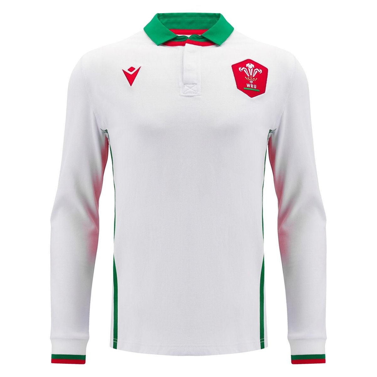 Wales 24/25 Alternate LS Classic Rugby Shirt Mens