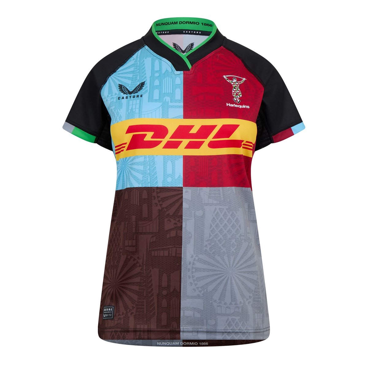 Harlequins Home Shirt 2024 2025 Womens