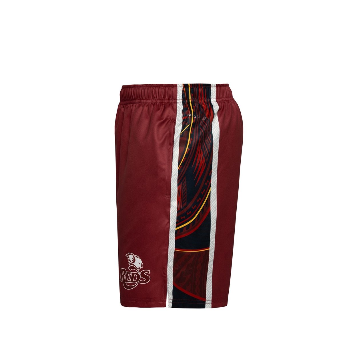 Queensland Reds 2025 Pasifika Gym Shorts Mens