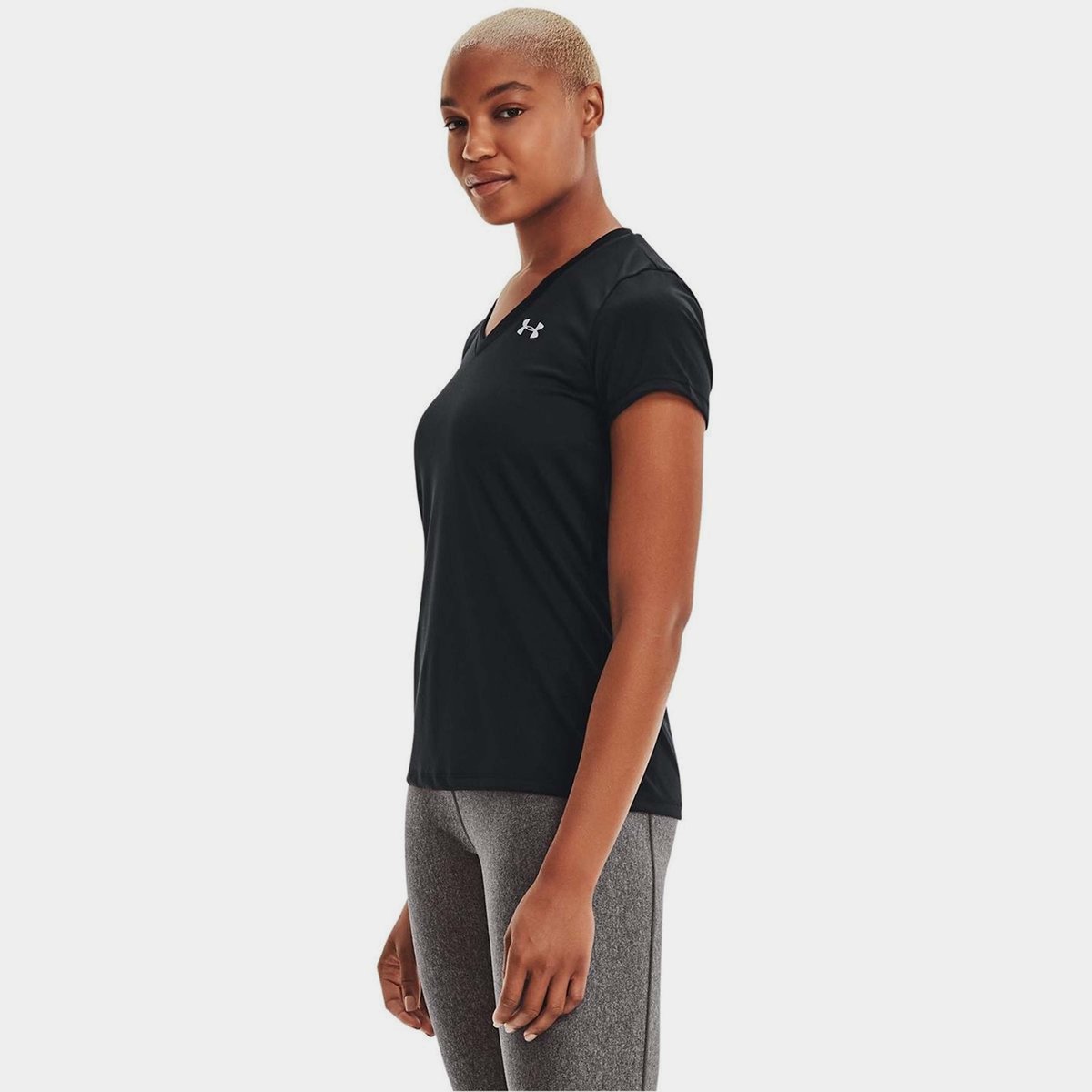 Tech™ V Neck Short Sleeve Womens