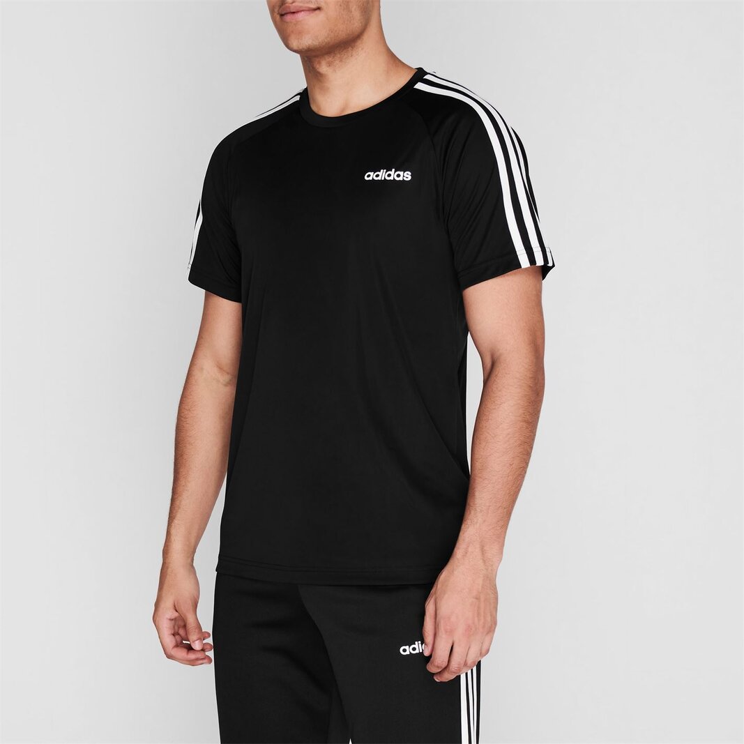 3 Stripe Sereno T-Shirt Mens