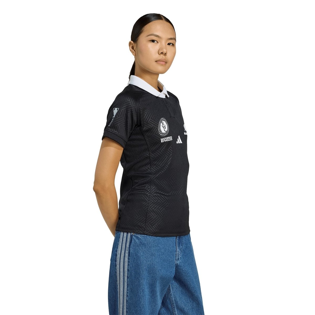 Black Ferns World Cup Home Shirt 2025 Womens