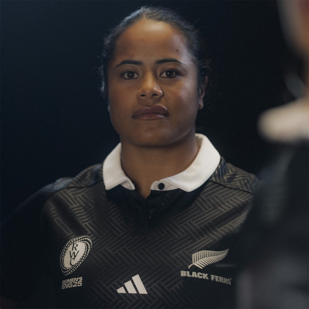 Black Ferns World Cup Home Shirt 2025 Womens