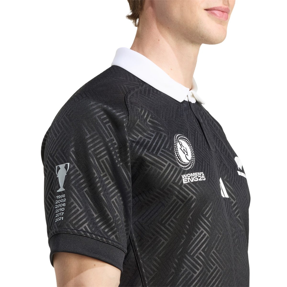 Black Ferns World Cup Home Shirt 2025 Adults